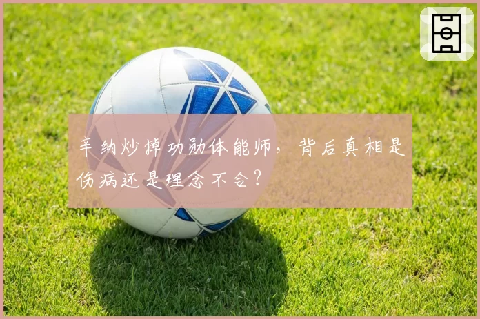 辛纳炒掉功勋体能师,背后真相是伤病还是理念不合?